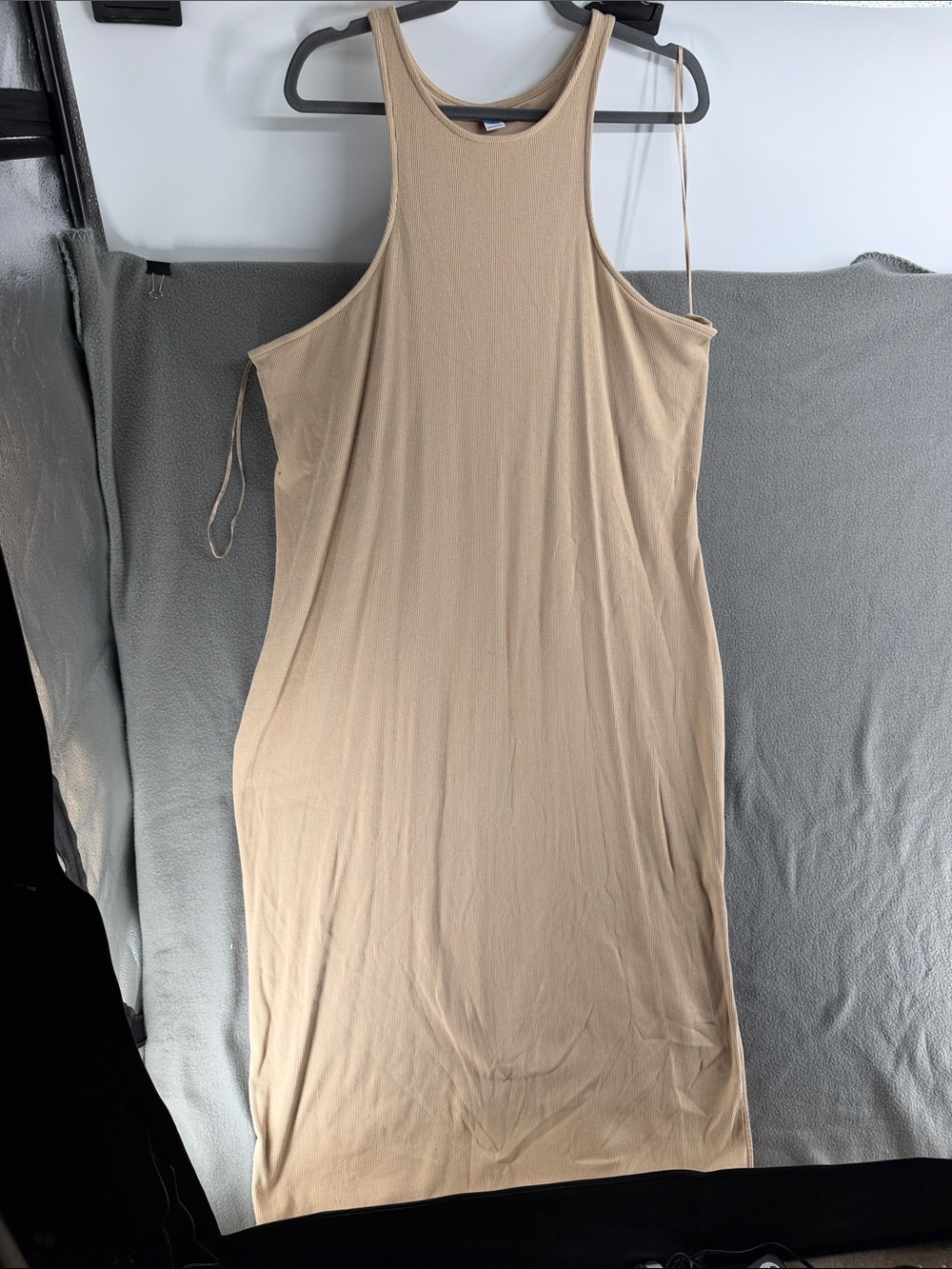 Old Navy Beige Tank Maxi Dress A11